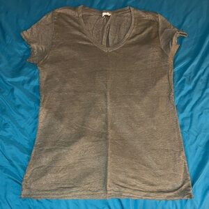 Women's V-Neck T-Shirt - Green